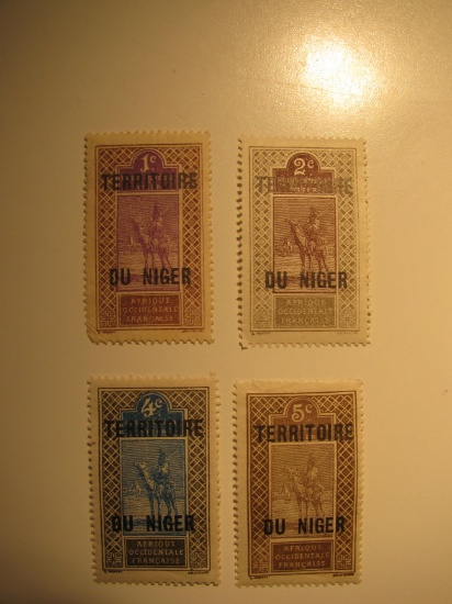 4 Niger Unused  Stamp(s)