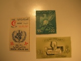 3 United Arab Repbulics Unused  Stamp(s)