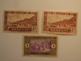 3 Senegal Unused  Stamp(s)