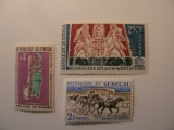 3 Senegal Unused  Stamp(s)