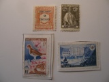 2x St. Tome & 2x St. Pierre & Miquelon Unused  Stamp(s)