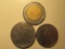 Foreign Coins: Italy 1975 100, 1979 50 & 1984 500 Lires