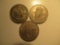 Foreign Coins: Great Britain 1947, 57 & 61  1 Shillings