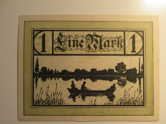 Foreign Currency: 1921 1 Mark Notgeld (UNC)