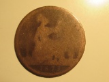 1873 Great Britain Penny (Queen Victoria Era)