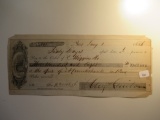 1856 Banking note