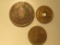 Foreign Coins: 3x Asian coins