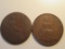 Foreign Coins: Great Britain 1912 & 1946 Pennies