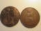 Foreign Coins: Great Britain 1917 & 1938 Pennies