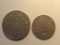 Foreign Coins: Great Britain 1947 1 & 1963 2 Shillings