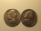 US Coins: 2x1964 BU/Clean 5 Cents
