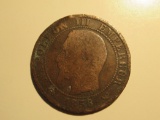 1856 France 5 Centimes