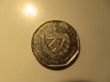 Foreign Coins: Cuba 25 Centavos