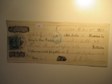 1871 Banking note