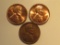 US Coins: 3xBU/Clean 1960 pennies