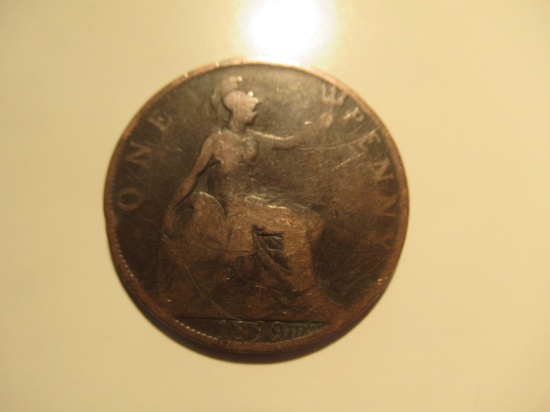 1899 Great Britain Penny (Queen Victoria Era)