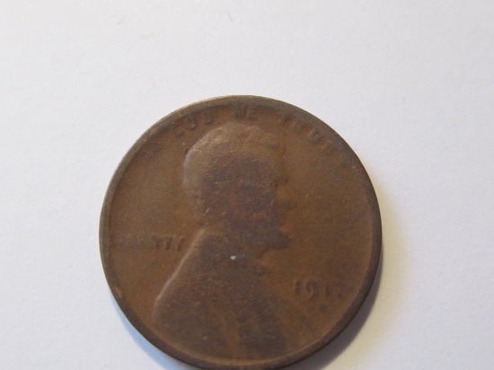 US Coins: 1x1917-D Wheat penney