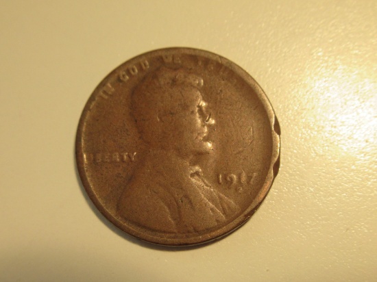 US Coins: 1x1917-D Wheat penney