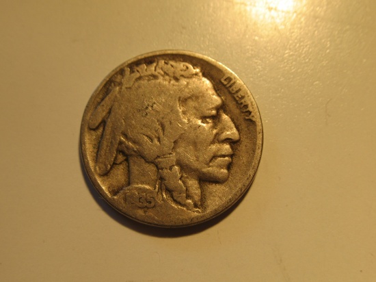 US Coins: 1x1935 Buffalo Nickel