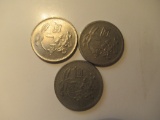 Foreign Coins: 3x Taiwan coins