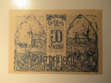 Foreign Currency: 1920 Austria 50 Heller Notgeld (UNC)