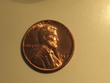 US Coins: 1xBU/Clean 1957-D Wheat penny