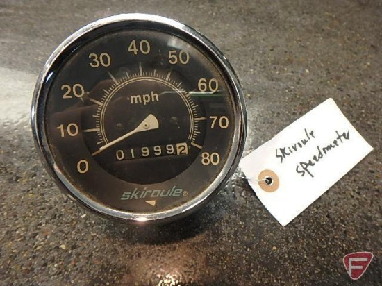 Skiroule speedometer