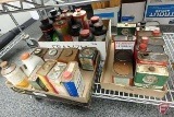 THIS LOT WILL NOT BE SHIPPED. Smokeless powders, some empty vintage tins