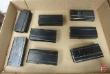 M1 Carbine 20rd magazines (8), mostly loaded, not all full