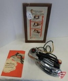 Betty Crocker Tru-Heat Iron and steam ironing attachment, with instruction booklet and