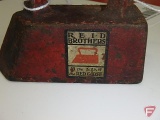 Reid Brothers, The Sign of the Red Goose, advertising iron