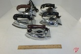 Electric irons, Sunbeam Ironmaster, General Electric Cat No 119F112,