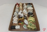 Assortment of salt/pepper shakers