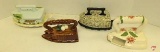 Porcelain trinket boxes/candy dishes and vases