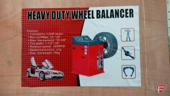 New Heavy Duty Wheel Balancer