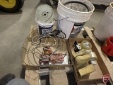 (2) electric heaters, wire, electric conduit parts,