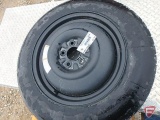 Firestone TI 45/90R17 98M LL temporary tire on 5-bolt rim