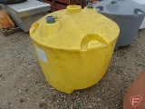 Poly liquid storage tank, approx. 100 gallons