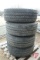 (4) Firestone Transforce AT tires on 8 bolt rims size LT275/70R18