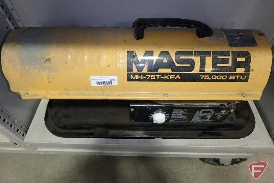 Master 75,000 btu Knipco type heater