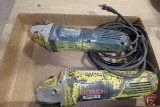 (2) Bosch 4 in. electric grinders