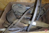 Choker cable and asst. tow straps