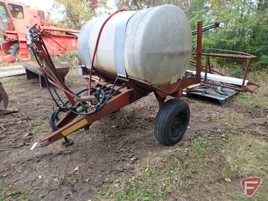 400 gallon spray tank, hydraulic, swing out arms