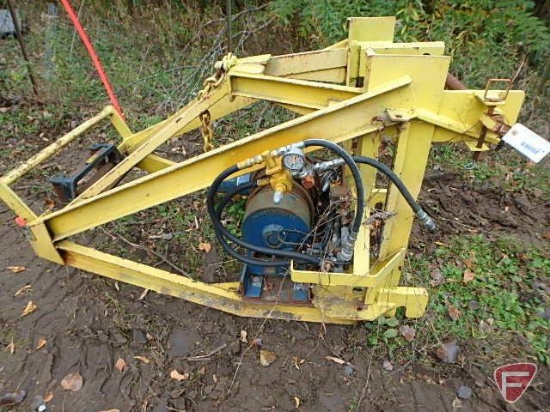 Ramsey Winch Co. hydraulic model R-15 122203 sn: no. 693644