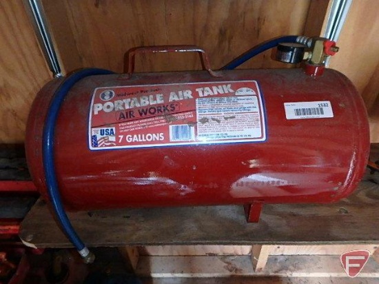 Midwest products 7 gallon portable air tank