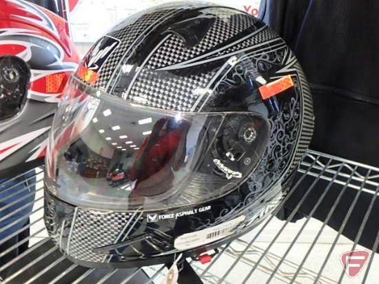 Raptor Force Asphalt Gear full face helmet, size: XL