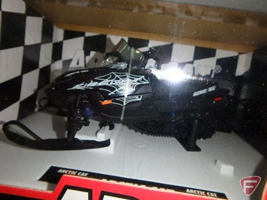2005 Arctic Cat Black Widow diecast snowmobile