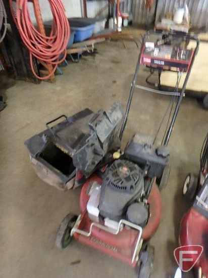 Toro Proline Commercial 22in walk behind lawn mower with (2) collection bags