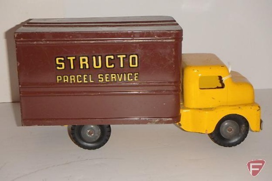 Toy Structo Parcel Service truck