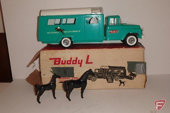 Toy Buddy L Riding Academy truck with box